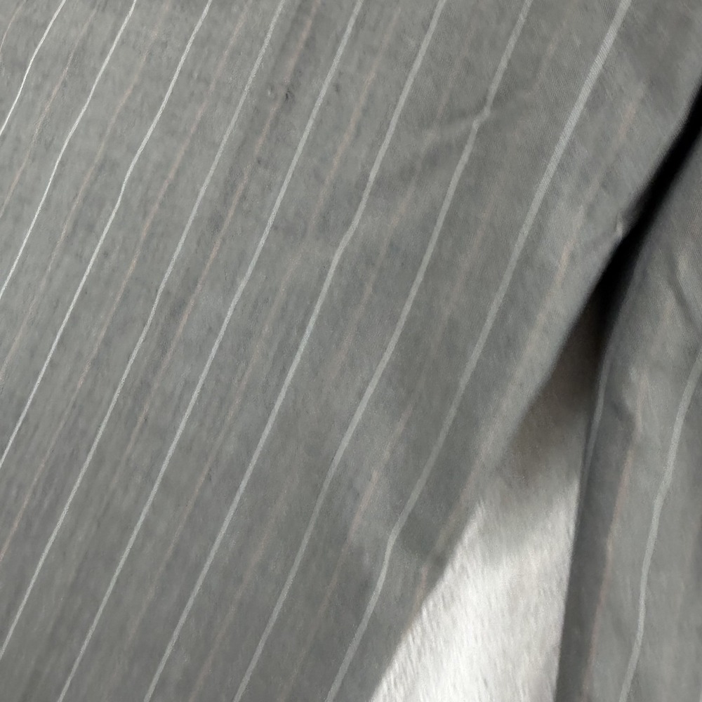 Kiton Napoli Pleated Dress Trouser Pants in Grey Multi Striped Wool Men 34x29 - Picture 9 of 15
